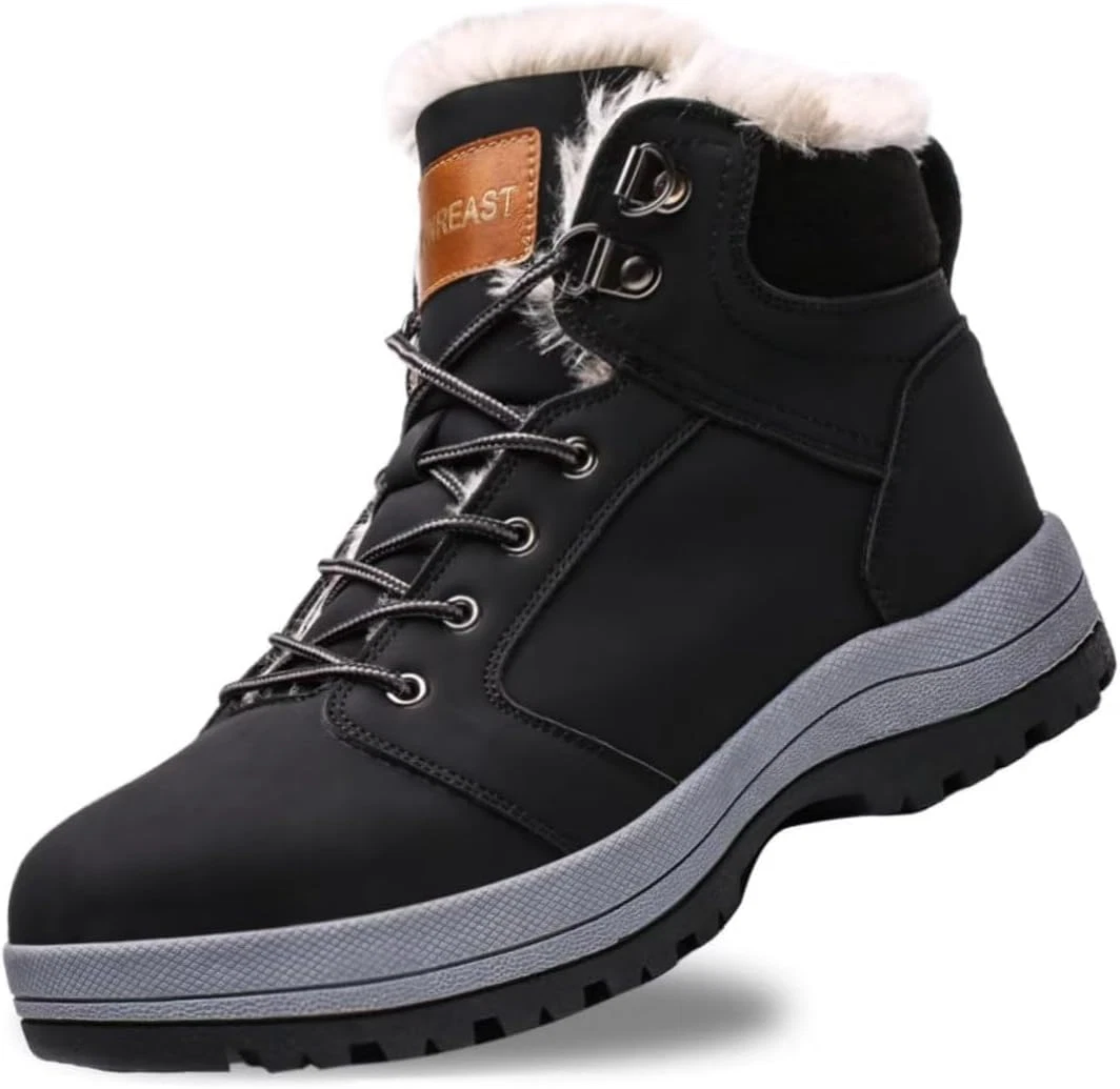 Visionreast Men Women Winter Snow Boots Fur Lined Waterproof Hiking Shoes Warm
Opens in a new window