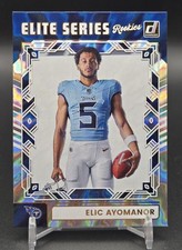 2025 Panini Donruss - Elic Ayomanor # ESR-EAR Elite Series Rookies Titans