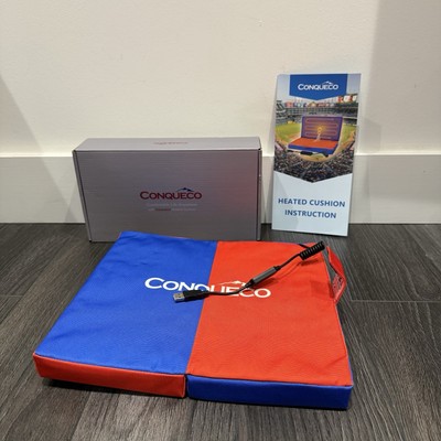 CONQUECO BEHEIZBARE USB-BETRIEBENE KISSEN SITZ STUHLWÄRMER 15 X 16''