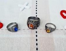 Three Lakeland Senior High School Class Rings Florida Dreadnaughts Men's Ladies