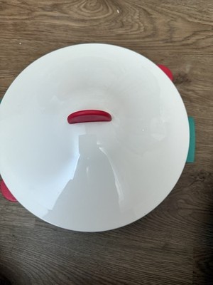 Seltener Tupperware Vintage 7 Zoll Mikrowelle Dampfgarer für Reis und Gemüse unbenutzt