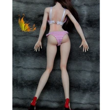 UANDD 1:6 Anime Large Finger Bone Female Figure Body Fit 12'' Girl Head Model