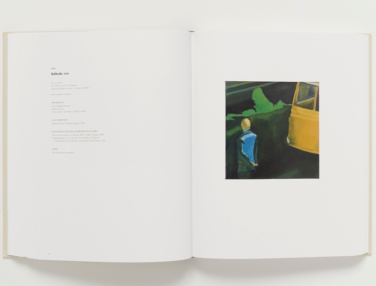 LUC TUYMANS Catalogue Raisonne of Paintings, Volume 1: 1972-1994