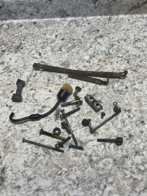 #ad ?? 10 10 ?? Vintage McCulloch Chainsaw Miscellaneous Parts Screws Nuts Bolts $17.99