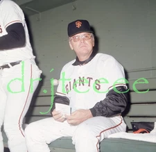 Charlie Fox SAN FRANCISCO GIANTS - 120mm Baseball Transparency