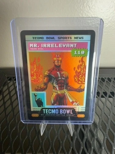 2026 Bo Jackson Battle Arena Mr. Irrelevant (Brock Purdy) Fire Tecmo News #N372