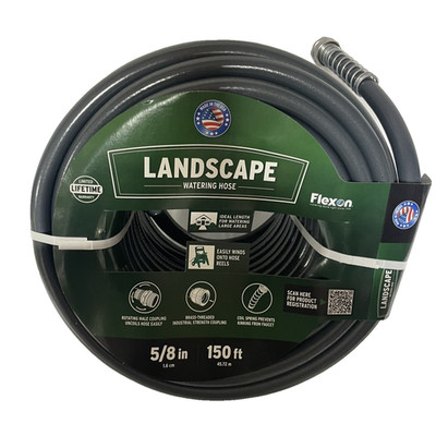 FLEXON Landscape 5/8 in. 150 ft. Watering Hose Supreme Duty Hose SD58150HD NEW