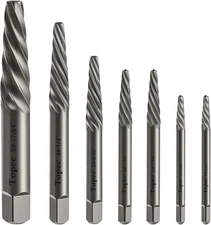 TOPEC Damaged Screw Extractor Set, 7 Piece Easy Out Bolt for...