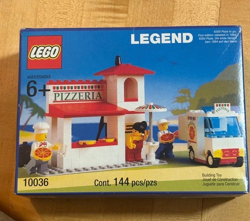 LEGO Legend Pizza to Go (10036) 144 pieces Never opened Free Shipping