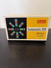 Vintage Kodak Instamatic M4 Movie Camera Great Shape Untested w/Original Box