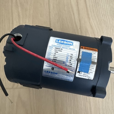#ad LEESON 108045.00 DC Motor1 4 HP1800 rpm12V DC56CTEFC 48ZG47 $400.00
