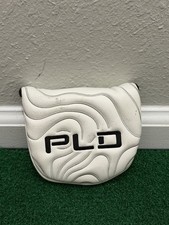 Ping PLD Mallet Putter Golf Head Cover White Used Condition SAME DAY SHIP 