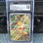 Pokémon Eevee Scarlet & Violet Promo 173 CGC 10 Card TCG Pokemon Center Stamp