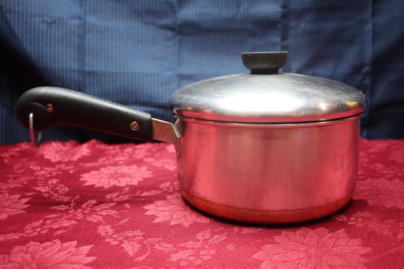 Revere Ware 2 Qt saucepan Copper Clad Stainless Steel
