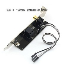 SPDIF Daughter Card Optical Fiber Coaxial Digital Sound Card Baffle DAC DTS hu