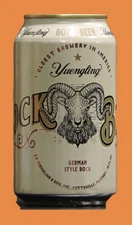 YUENGLING BOCK, D.G. YUENGLING & SON, INC Beer Can 12x8in Metal Sign Mancave 1