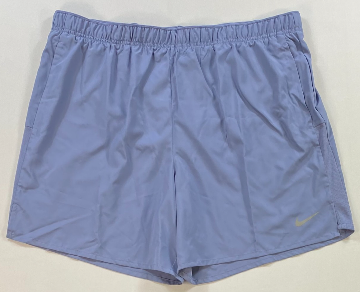 Nike Challenger Lined Running Shorts Purple 7