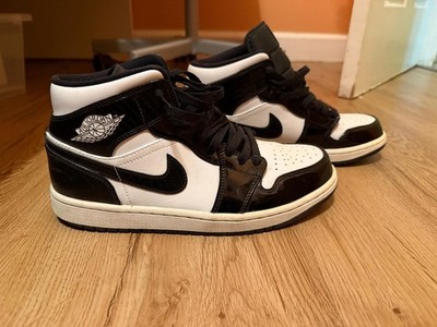 Air Jordan 1 Mid Carbon Fiber All-Star (2021), creases/stains, NO BOX