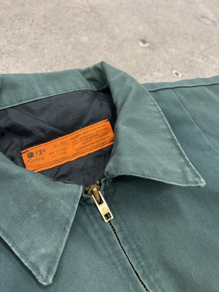 Chaqueta vintage roja Kap para hombre XL azul marino verde bosque Foto 4 de 4