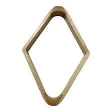 Billiard Pool Ball Rack 9 Ball Diamond Practice Wooden Pool Table Accessory