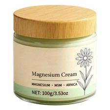 Magnesium Cream 100g-Promotes Sleep, Soothes Sore Muscles, Relieves Leg Cramps