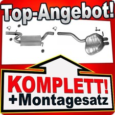 Auspuff für VW Golf V & Jetta III 1.4 Tsi 2005-2010 Auspuffanlage