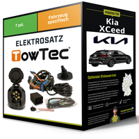 Elektrosatz 7-Pol Spezifisch für Kia Xceed 09.2019-Jetzt NEU Towtec