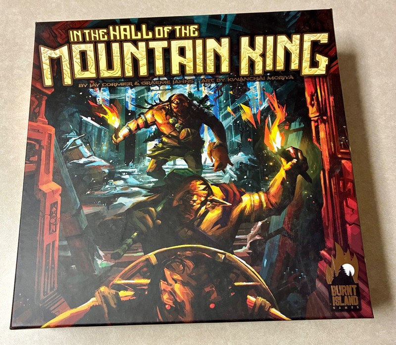 In The Hall of the Mountain King - Board Game - Strategy - Burnt Island Games