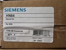 HN64 Siemens 200A Neutral Kit -New. Blowout Sale LOWEST ON EBAY FOR NEW