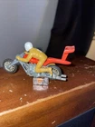 Hot Wheels Redline Era Rrrumblers HIGH TAILER - Orange W/Mustard Yellow #5 Rider