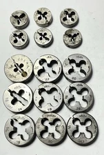 15 Various Machinist Dies GTD others Used 