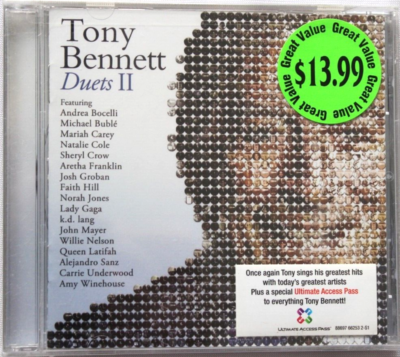 Tony Bennett Duets II 初回限定版 【公式通販】