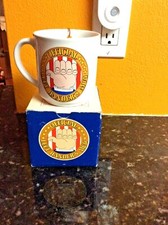 Official Left Hander's Coffee Mug Cup With Box Novelty Nib New Never Used 1982