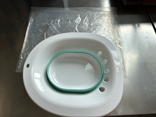 Faltbar Sitzbad Bidet 2.5L Sitzbadewanne Sitzwanne Toiletteneinsatz Einsatzbidet - Bild 16 von 21