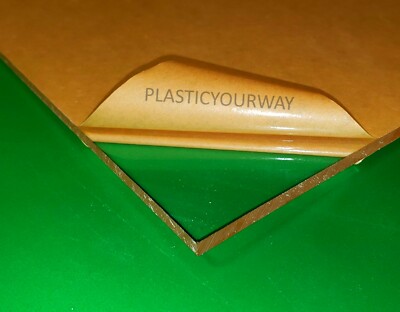 Clear Cast Acrylic Sheet 1/4 x 11.5 x 15 Acrylite Lucite Plastic .220'' (3  pcs )