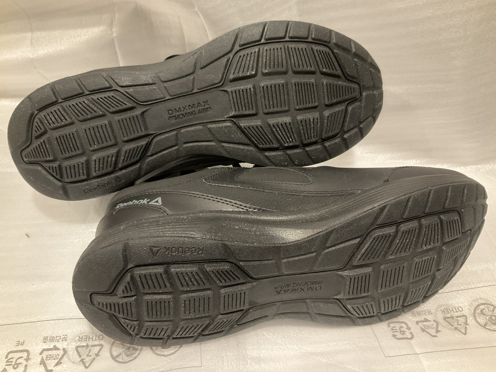 [BS9540] Mens Reebok Walk Ultra 6 DMX Max 4E black/alloy