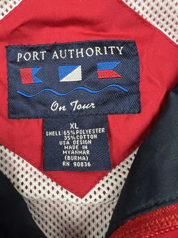 First Responder Jacket Mens XL Port Authority Full Zip EMS Channel Lock Red * - Image 4 of 4