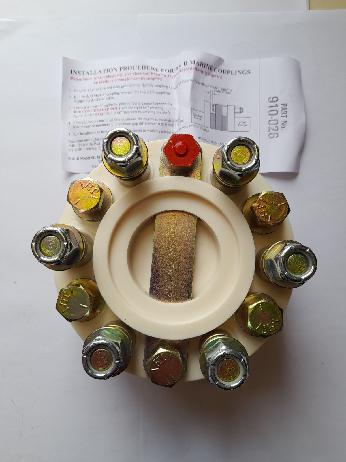 R & D Flex Coupling 910-026