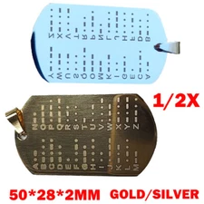 1/2PC CW Training Coin Morse Code Commemorative Coin Morse Telegraph Code NEW