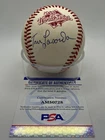 Tom Lasorda Tony La Russa Signed Autograph 1988 World Series Baseball PSA DNA