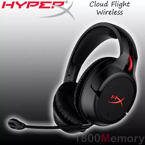 HyperX Cloud Flight Wireless Gaming Headset Black Red for PC Sony PS5 PS4  Pro