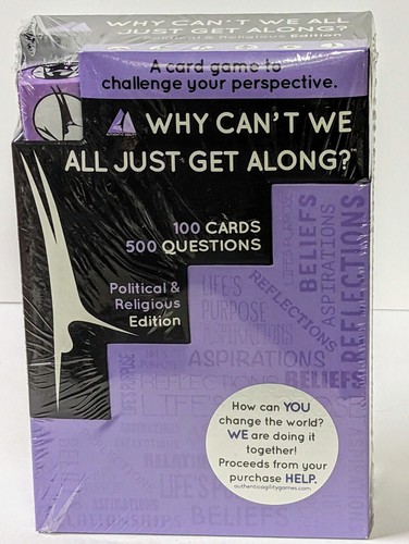 Why Can't We All Just Get Along? Authentic Agility Games New/Sealed | eBay