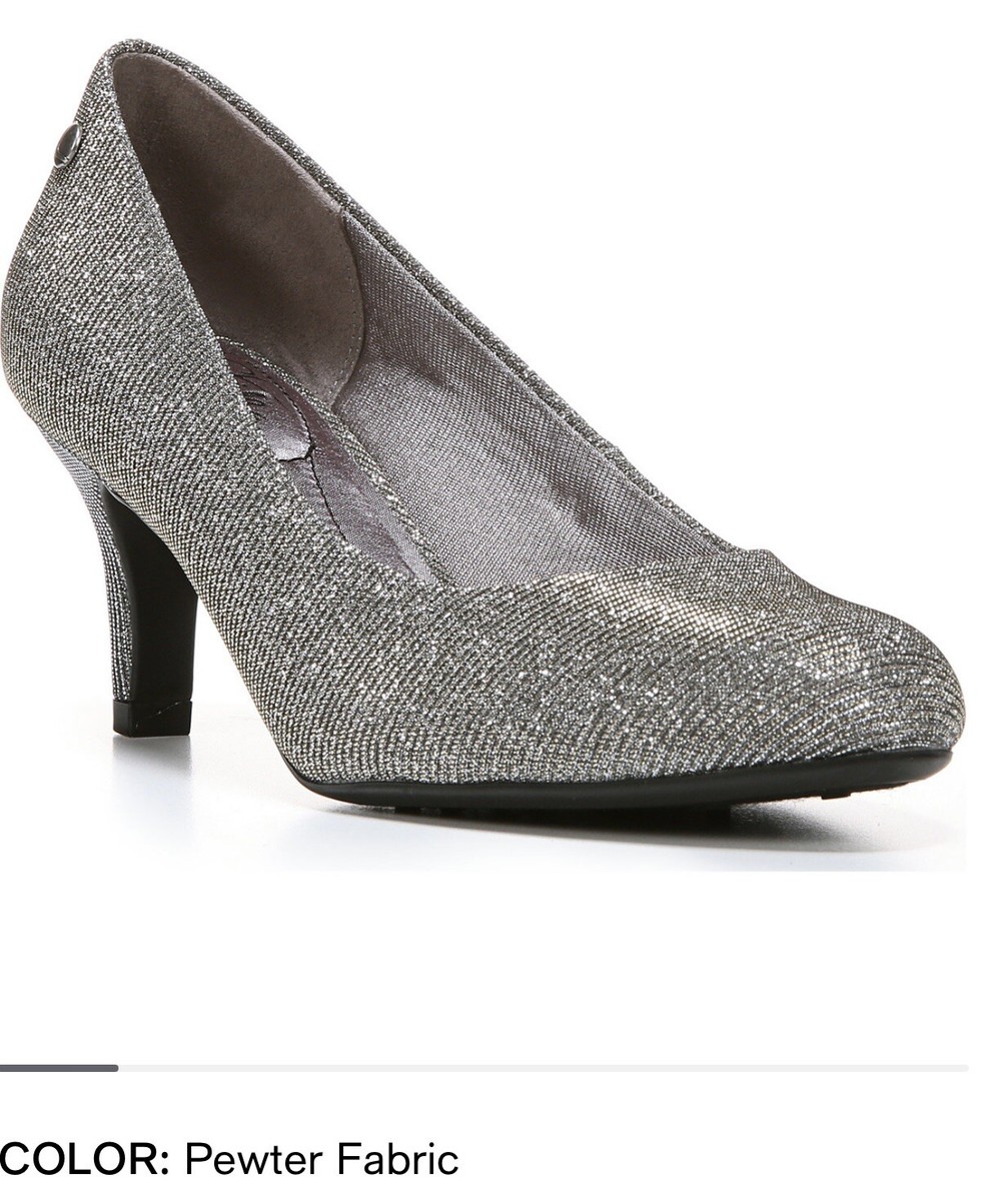 Lifestride Parigi Pump Lifestride Pewter Shoes LifeStride Parigi