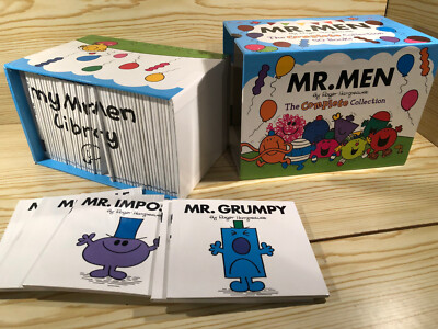 MR. MEN 完全コレクション 50冊　CD付き MR MEN by Roger Hargreaves THE COMPLETE COLLECTION 50 Books Box
