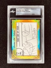 2017 Leaf Sports Icons Cut Signature Edition Cards 17