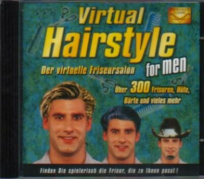VIRTUAL HAIRSTYLE FOR MEN Aktuelle Frisuren Win XP *NEU