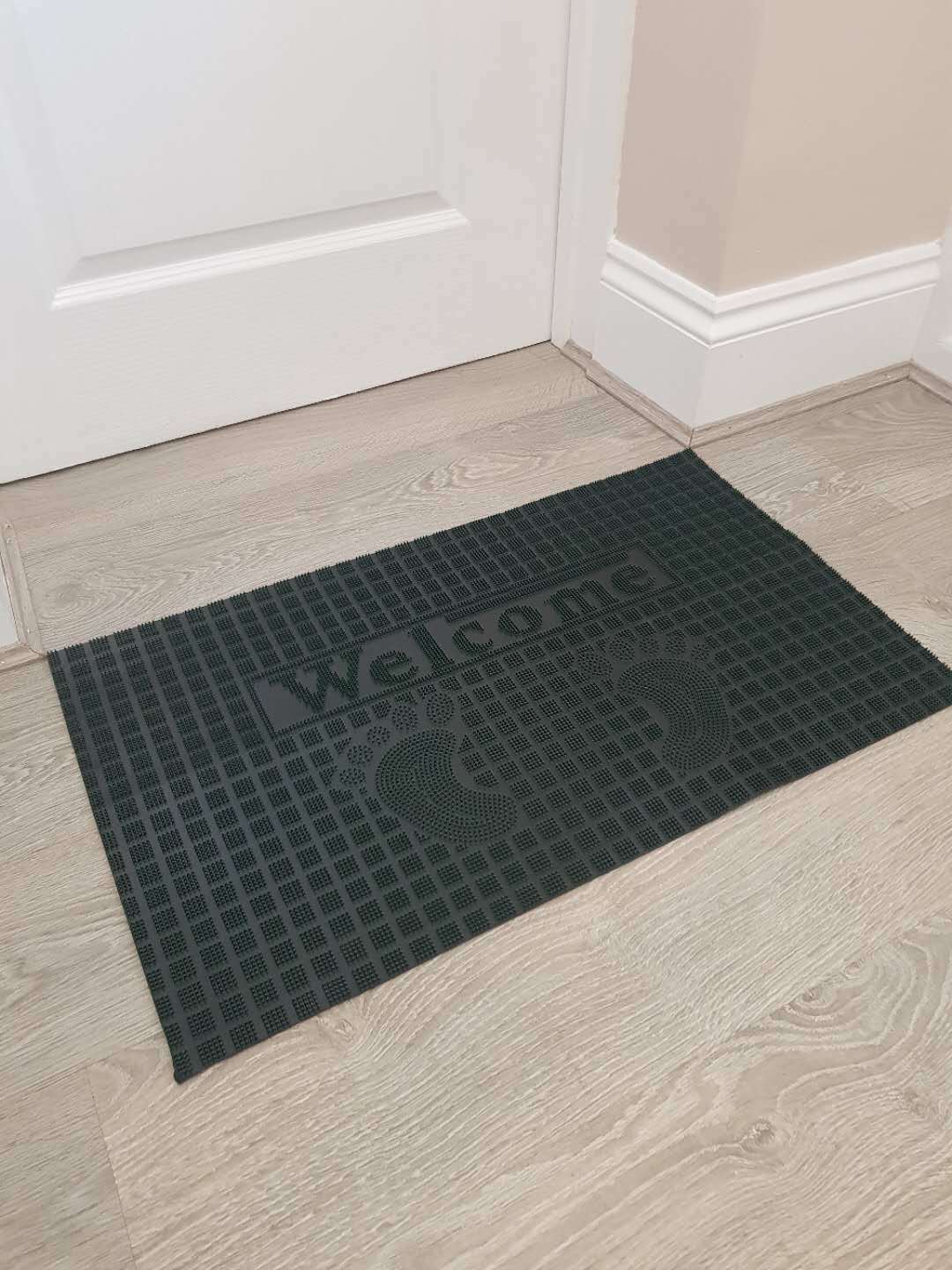 Rubber Door Mat Heavy Duty Mat Outdoor Front Doormat Halfmoon