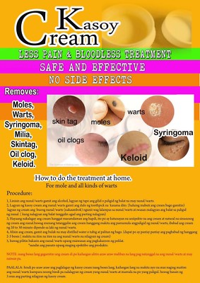 Verkauf Kasoy Cashew Creme entfernt Moles Warzen und mehr kostenloses Cashewöl 3ml