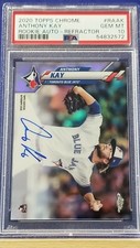 Anthony Kay - 2020 Topps Chrome Rookie Autograph Refractor  PSA 10  #351/499