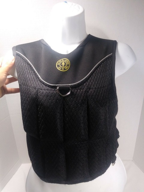 gold's gym weight vest 20 lbs